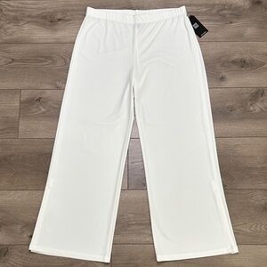 Clara Sun Woo White Wide Leg Pants